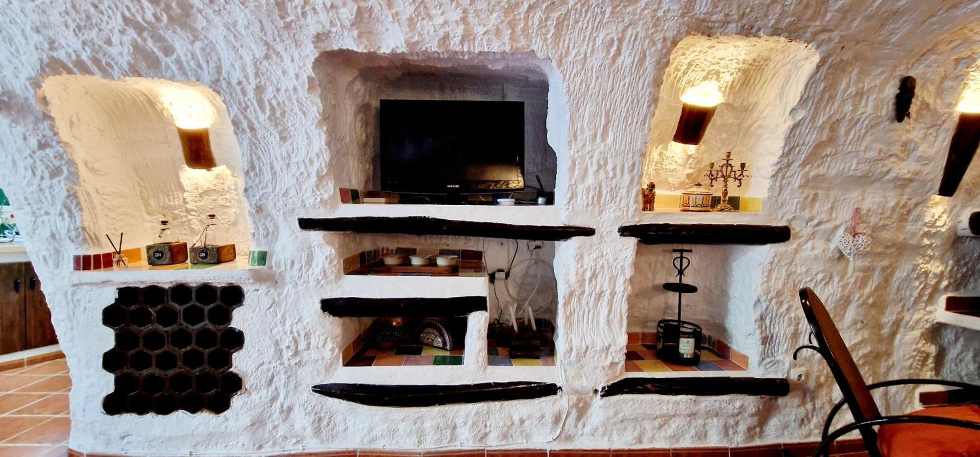 Casa Cueva Cascamorras "Capricho Andaluz" Baza Extérieur photo
